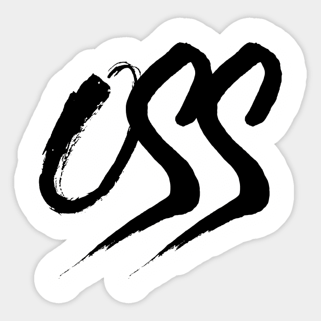 OSS V2 Sticker by TheGrappleTradingCo